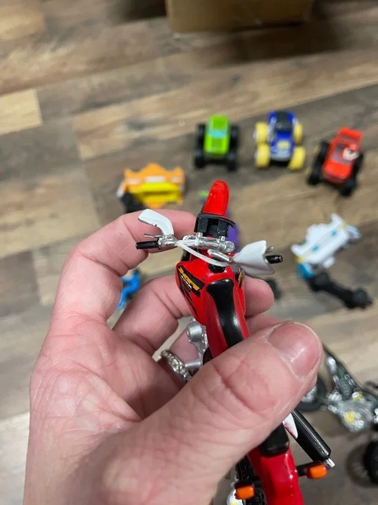 Assorted Kids Toy Motorbike & Monster Truck Set - Mixed Colors - Picture 3 of 4